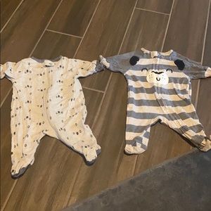 Gerber Newborn Size Footie Pajamas